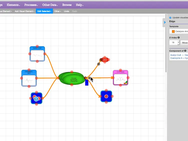 JoVE Research Video for A Web Tool for Generating High Quality Machine-readable Biological Pathways