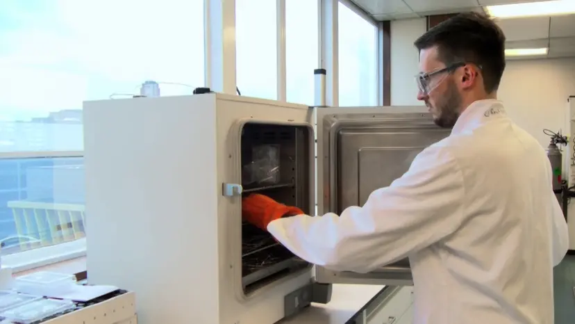 JoVE Research Video for Synthesis of Monodisperse Cylindrical Nanoparticles via Crystallization-driven Self-assembly of Biodegradable Block Copolymers