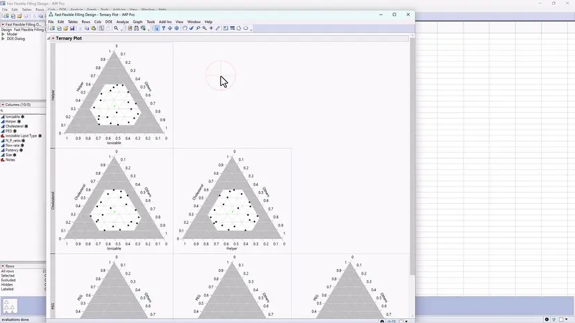 JoVE Research Video for A Workflow for Lipid Nanoparticle (LNP) Formulation Optimization using Designed Mixture-Process Experiments and Self-Validated Ensemble Models (SVEM)