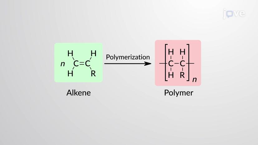 Free-Radical Chain Reaction and Polymerization of Alkenes