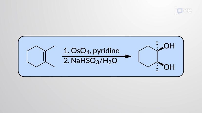 Oxidation of Alkenes: Syn Dihydroxylation with Osmium Tetraoxide