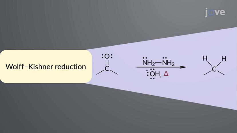 Aldehydes and Ketones to Alkanes: Wolff&ndash;Kishner Reduction
