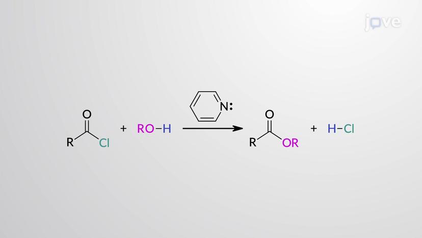 Acid Halides to Esters: Alcoholysis