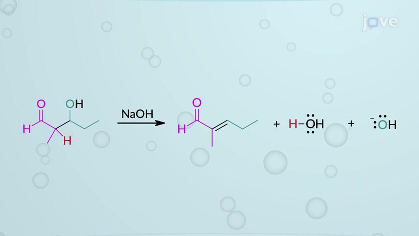 Dehydration of Aldols to Enals: Base-Catalyzed Aldol Condensation