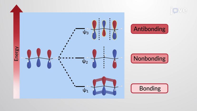 &pi; Molecular Orbitals of the Allyl Cation and Anion