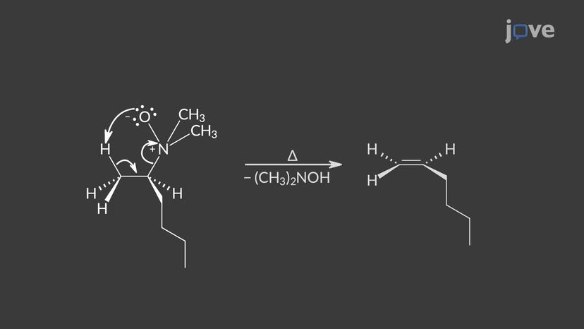 Amines to Alkenes: Cope Elimination