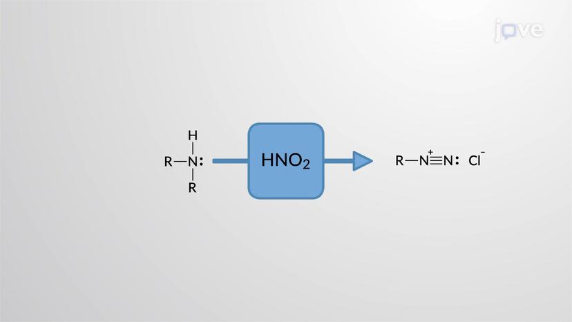 1&deg; Amines to Diazonium or Aryldiazonium Salts: Diazotization with NaNO<sub>2</sub> Overview