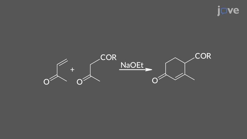 Cyclohexenones via Michael Addition and Aldol Condensation: The Robinson Annulation