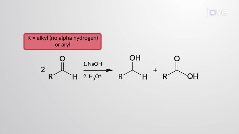 Nonenolizable Aldehydes to Acids and Alcohols: The Cannizzaro Reaction