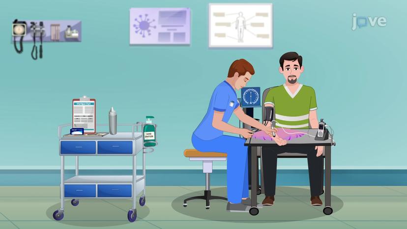 Assessing Blood pressure using a doppler ultrasound