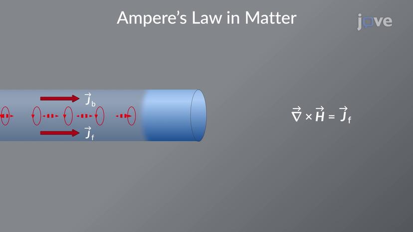 Ampere's Law in Matter