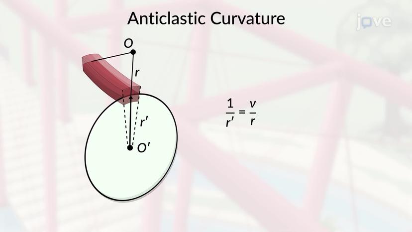 Deformations in a Transverse Cross Section