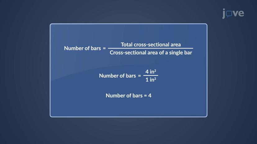 Design Example: Distributing Reinforcements in Concrete Sections