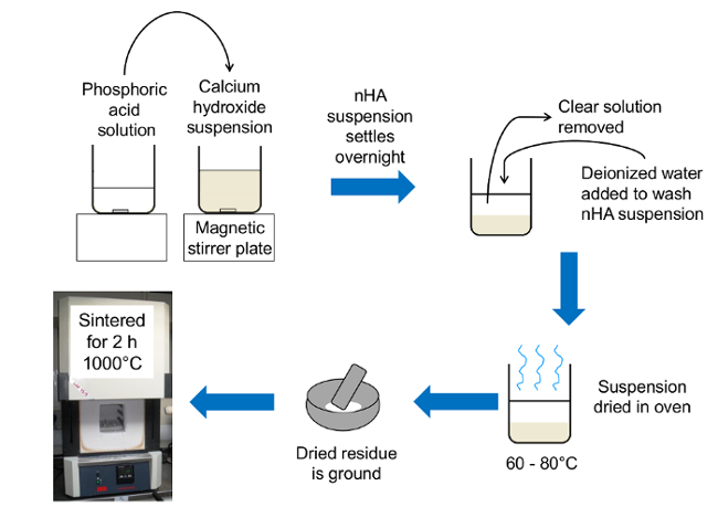 Rapid Mix Preparation Of Bioinspired Nanoscale Hydroxyapatite For Biomedical Applications 7752