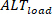 Static equilibrium, equation ΣFx=0, symbol ALT_load.